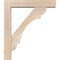 Ekena Millwork Olympic Block Smooth Bracket w/ Offset Brace, Douglas Fir, 5 1/2"W x 26"D x 30"H BKT0604X26X30OLY05SDF - alternate 4